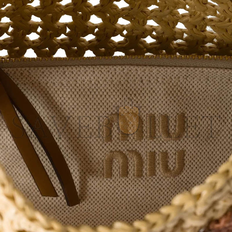 M1v M1v CROCHET-KNIT HANDBAG 5BC116 (44*31.5*8cm)